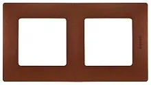 Рамка 2-м Etika какао IEK 672572