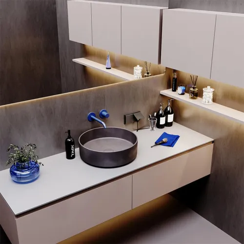 Розетка 1-м СП S70 16А с заземл. защ. шторки + крышка механизм титан Voltum VLS040306 фото 6