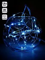 Гирлянда "Нить" LDM020B-BO 20 син. минидиодов 1.9м IP20 SHLights 4690601042095