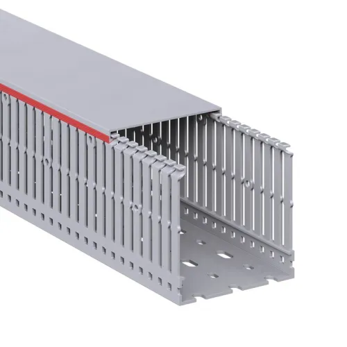 Кабель-канал перфорированный 80х80 L2000 RL6 G DKC 01129RL фото 2