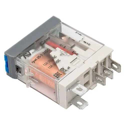 Реле промежуточное с кнопкой и мех. индикацией RPAt 25/1 12А 24В DC AVERES EKF rpat-25-1-24DC фото 6