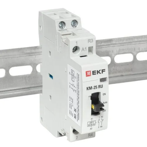 Контактор модульный КМ РУ 25А 1NO+1NC (1 мод.) PROxima EKF km-1m-25-11 фото 2