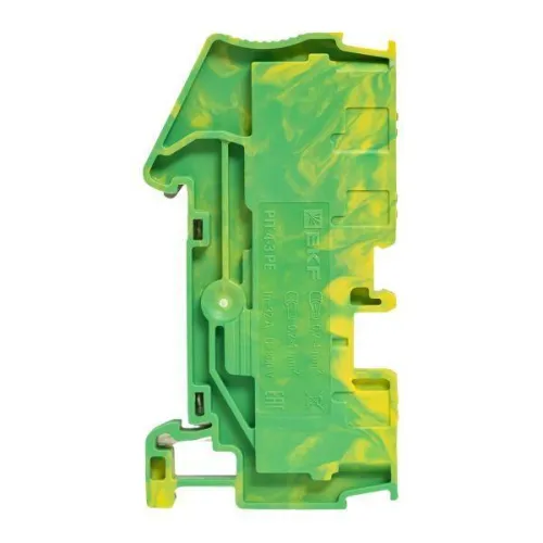 Колодка клеммная пружинная 4 Push-in 3 вывода земля EKF PIT-4-3-pe фото 8