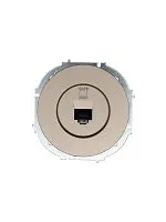 Розетка компьютерная СП OSEN RJ45 кат.6 механизм титан LEZARD 743-3788-140