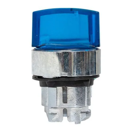 Механизм переключателя исполнительный ХB4 син. на 3 положения возвратный без фиксации с подсветкой с короткой ручкой IP65 EKF XB4BD3L-B-65 фото 5