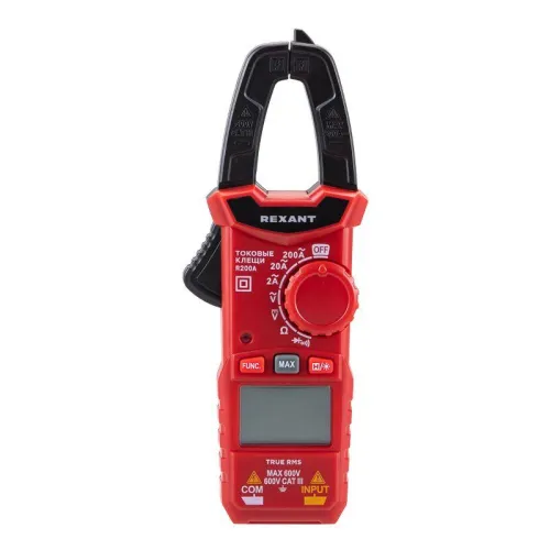 Клещи токовые R200A Rexant 13-3201 фото 4