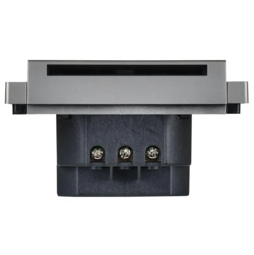 Выключатель карточный FORTE&PIANO 30А FP543 сталь IEK FP-V11-0-10-1-K46 фото 5