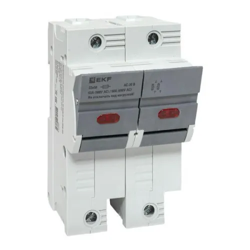 Предохранитель-разъединитель DF 22х58 2п (тип ПВЦ) EKF df222-e
