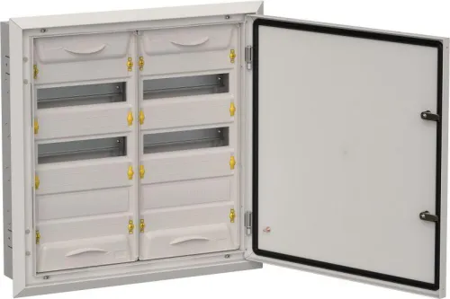 Корпус ЩРв-72 (2х36) TITAN 5 630х625х130 IP31 метал. сер. IEK TI5-50-V-2X036-31-7035