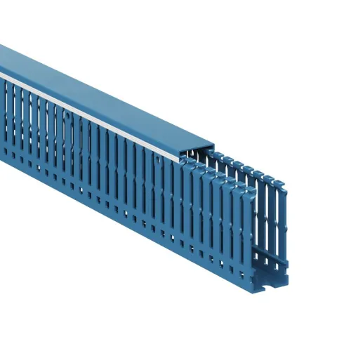 Кабель-канал перфорированный 25х60 L2000 RL6 син. DKC 01280RL фото 3