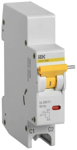 Расцепитель независимый РН47-60М на DIN-рейку для ВА47-60M KARAT IEK MVA31D-RN-1