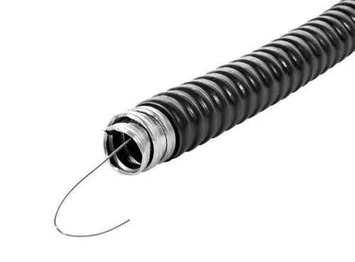 Металлорукав в ПВХ изоляции Р3-ЦПнг 15 d15мм с протяжкой (уп.50м) EKF mrzp-15-50 фото 8