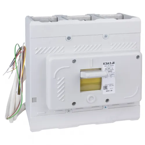 Выключатель автоматический 630А 5000Im ВА51-39-341810 УХЛ3 690В AC НР=24В DC КЭАЗ 220966