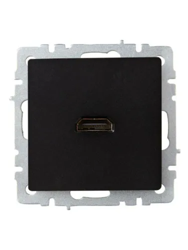 Розетка СП BRITE HDMI РHDMI-0-БрЧ механизм черн. IEK BR-H10-K02 фото 7