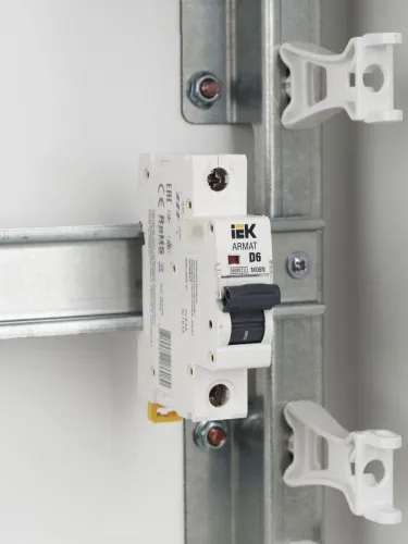Выключатель автоматический модульный 1п D 6А M06N ARMAT IEK AR-M06N-1-D006 фото 10