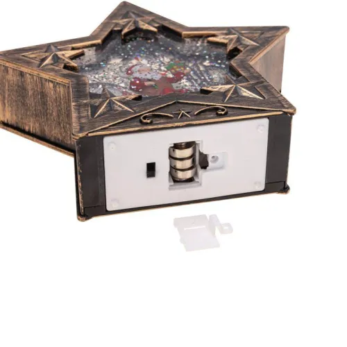 Светильник декоративный (фигура) "Звезда" с эффектом снегопада и подсветкой Neon-Night 501-182 фото 3