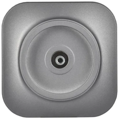 Розетка телевизионная TV 1-м ОП GLORY РТВ20-ХСм сталь матов. IEK EAH10-K46M фото 4