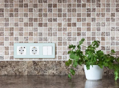 Розетка 1-м СП Inspiria 16А IP20 250В 2P+E немецк. стандарт с заряд. устройством USB тип C 1.5А 5В механизм бел. IEK 673770 фото 4