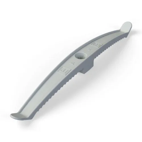 Держатель круглого кабеля двусторонний для прямого монтажа на 16 мест в гофроящике сер. (уп.100шт) Промрукав PR13.0487