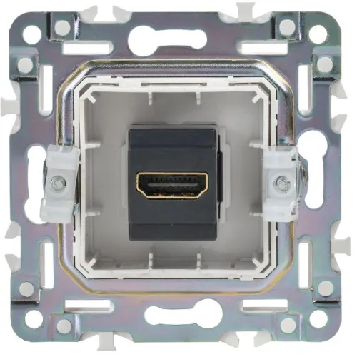 Розетка HDMI SKANDY SK-H01Bl черн. IEK SK-H10-K02 фото 6