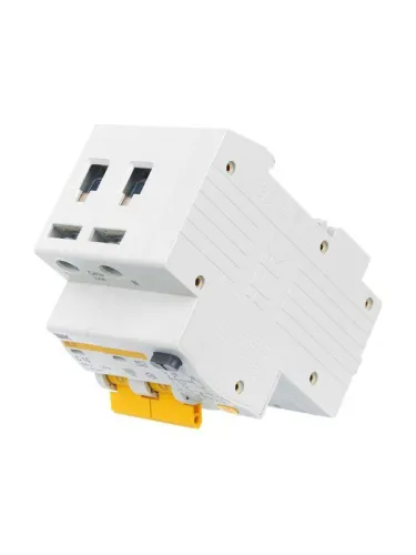 Выключатель автоматический дифференциального тока 2п C 16А 30мА тип AC 4.5кА АД-12 KARAT IEK MAD10-2-016-C-030 фото 6