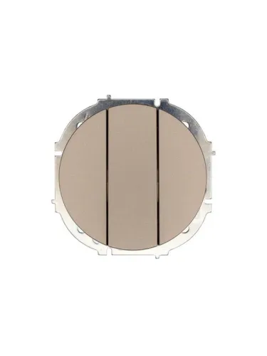 Выключатель 3-кл. СП OSEN механизм титан LEZARD 743-3788-109