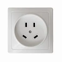 Розетка 1-м ОП 32А 440В IP20 3P+N для плиты с заземл. бел. Universal 5316