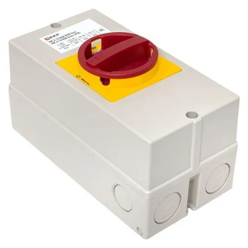 Переключатель кулачковый ПК-2-13 63А 3п "ВКЛ-ВЫКЛ" с блокировкой в боксе IP65 PROxima EKF pk-2k-13-63-a65 фото 11