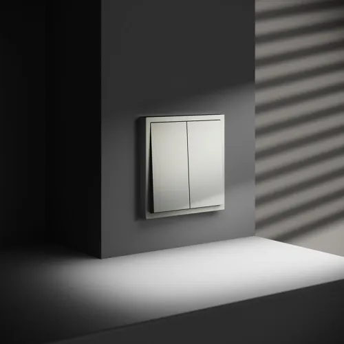 Выключатель 2-кл. СП S70 10А с самовозвратом механизм сталь Voltum VLS020605 фото 5