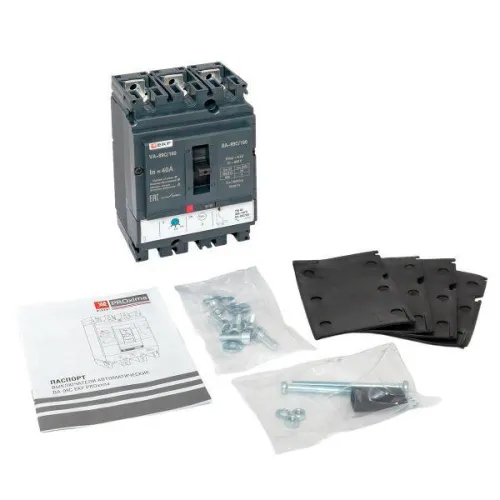 Выключатель автоматический 3п 160/40А 36кА ВА-99C Compact NS PROxima EKF mccb99C-160-40 фото 6