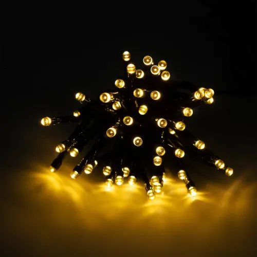 Светильник светодиодный садовый SLR-G01- 50Y гирлянда 50 желт. LED на солнечн. батарее ФАZА 5027299 фото 7