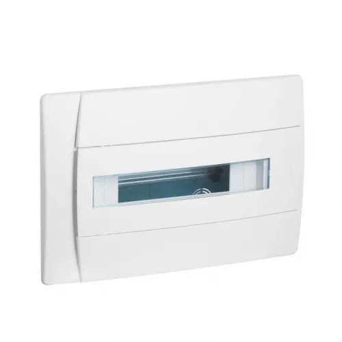 Бокс СП Practibox 1х12 мод. с шинами N и PE IP40 бел/бел. двер. Leg 601117 фото 3