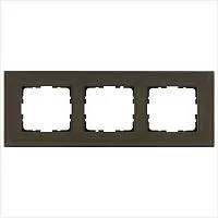 Рамка 3-м G-Glass стекло каперсовый Jasmart G1003GT