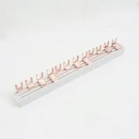 Шина соединительная BBS-MD63 FORK 4п 14 присоединений для модульной аппаратуры YON BBS-MD63F-4P14