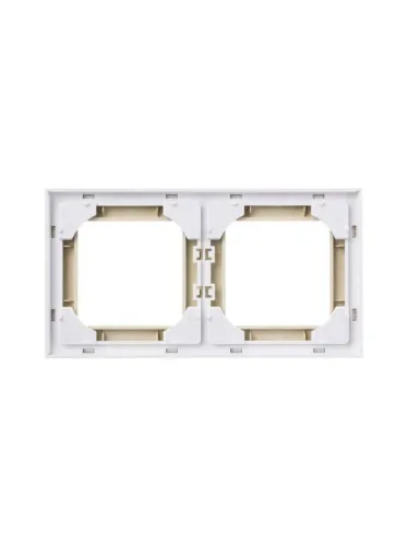 Рамка Levit 2п сл. кость/бел. ABB 2CHH015020A6017 фото 2