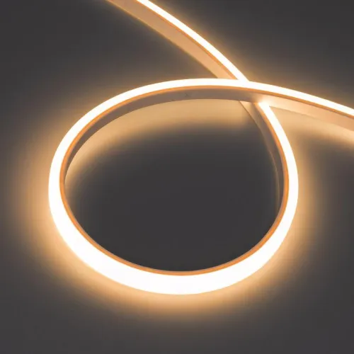 Лента светодиодная WAVE-TOP-PU-A144-10x10mm 24В Warm 2700К 5Вт/м IP68 wire x2 вывод боков. герметичная (уп.5м) Arlight 052433