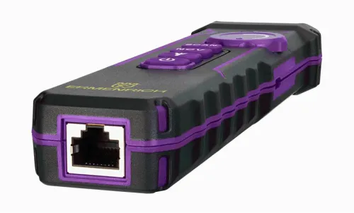 Тестер кабельный многофункциональный NetGeeks NP60 фиолет. Ermenrich 84551 фото 13