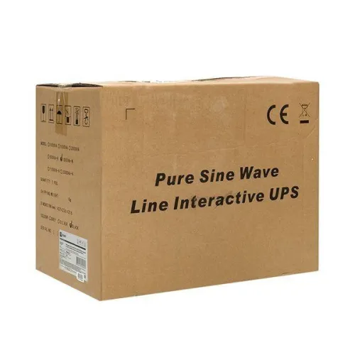 Источник бесперебойного питания линейно-интерактивный E-Power PSW 600 1000В.А напольный без АКБ с усилен. ЗУ PROxima EKF PSW-610-T фото 5