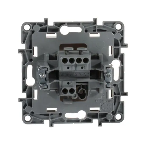 Переключатель 1-кл. СП Etika 10А IP20 250В 10AX безвинтов. зажимы механизм сл. кость IEK 672305 фото 3