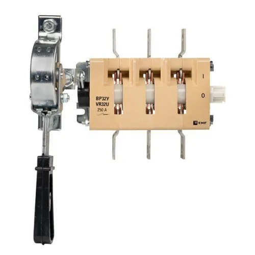 Выключатель-разъединитель ВР32У-35A31240-R 250А 1 напр. с дугогасит. камерами с передней смещенной рукояткой MAXima EKF uvr32-35a31240-r фото 6