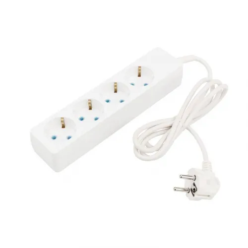 Удлинитель 4х1.5м с заземл. 3х0.75 бел. PROCONNECT 11-7216 фото 4