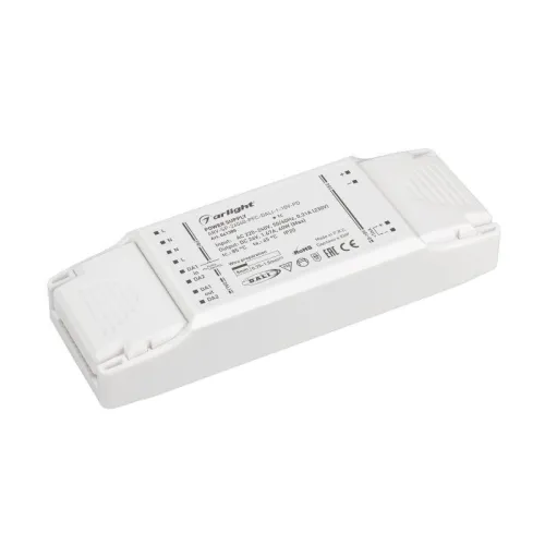 Блок питания ARV-SP-24040-PFC-DALI-1-10V-PD 24В 1.67А 40Вт IP20 пластик Arlight 041385