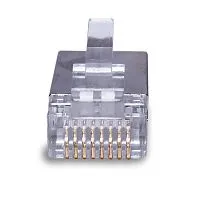Коннектор 8P8C FTP 5e (RJ-45) 2pb (уп.100шт) SUPRLAN 10-0234
