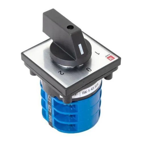 Переключатель кулачковый ПК-1-43 3П 32А "1-0-2" EKF pk-1-43-32 фото 6