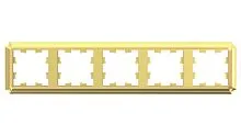 Рамка 5-пост. AtlasDesign Antique универс. зол. SE ATN101605