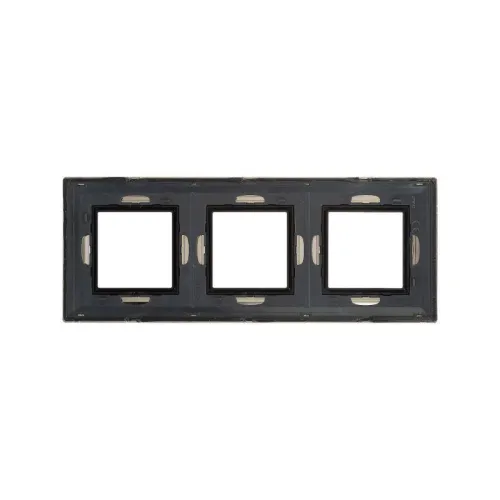 Рамка 3-м 6мод. Avanti метал. никелир. DKC 4409856 фото 4