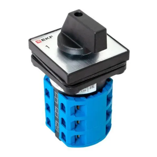 Переключатель кулачковый ПК-1-23 3п 25А "1-0-2" IP65 EKF pk-1-23-25-65 фото 7