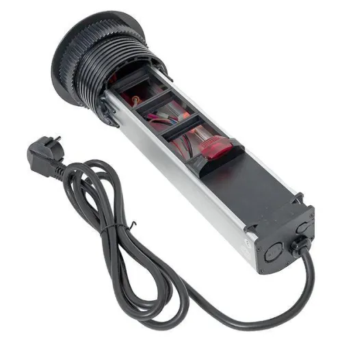 Мини-колонна встраиваемая с беспроводной зарядкой 15Вт 8 модулей C-Line EKF cl-vmkwс-8-s фото 10