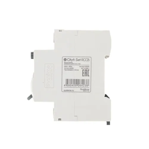 Выключатель дифференциального тока (УЗО) 4п 25А 30мА тип AC City9 Set 400В SE C9R36425 фото 3