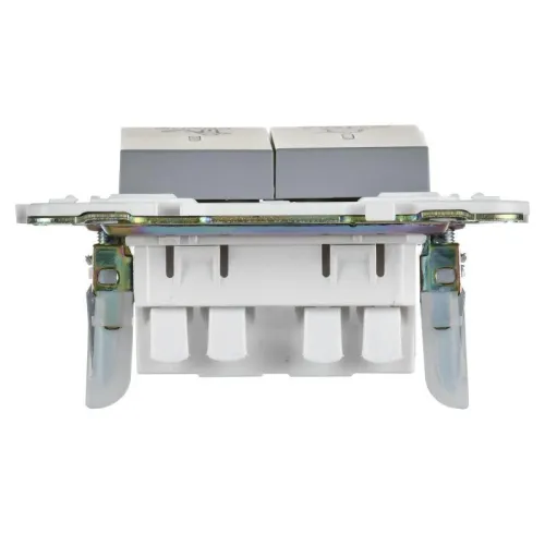 Выключатель 2-кл. SKANDY 10А SK-V16Gr для отелей с индикацией сер. IEK SK-V20-2-10-K03 фото 5